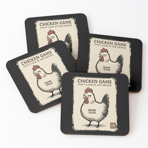 Item preview, Chicken Game Don't Look At The Chicken Game Over designed and sold by Nocturnal-Vines.