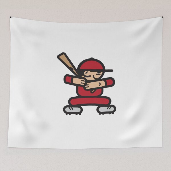 Item preview, Baseball Kid (Red) designed and sold by ArtofDissent.