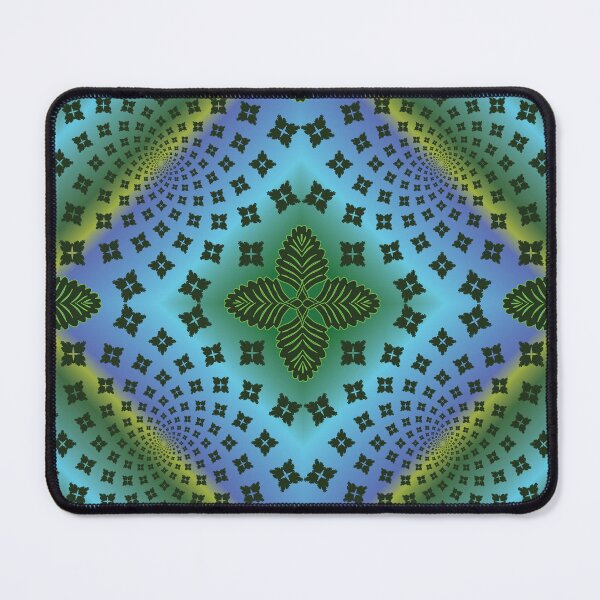 Item preview, Balanced Leaf Mandala Energy designed and sold by OIL Pattern Design .