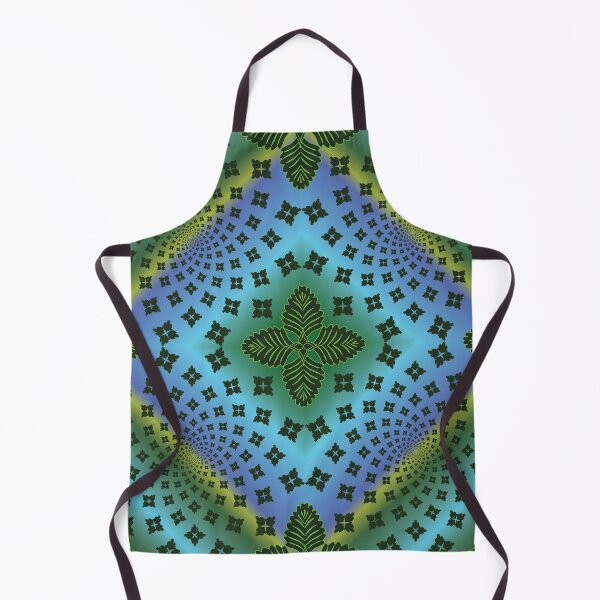 Item preview, Balanced Leaf Mandala Energy designed and sold by OIL Pattern Design .