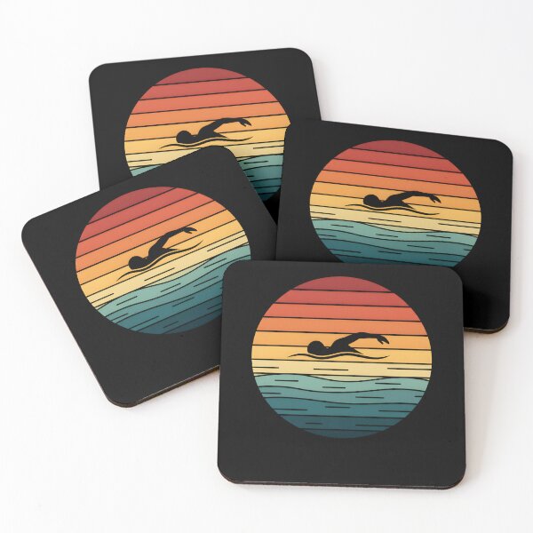Item preview, Swim Life Sunset Swimmer For Swimmers designed and sold by Nocturnal-Vines.