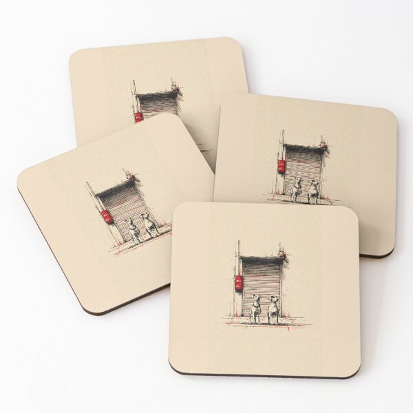 Item preview, City Pause: Dogs at the Corner Store #2 designed and sold by Helios Be. Lavsh.