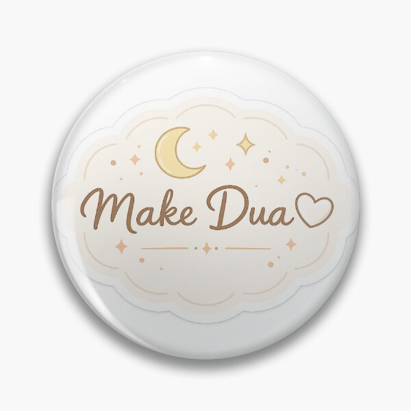Item preview, Make Dua – Cute Minimal Islamic Reminder Sticker | Pastel Muslim Aesthetic designed and sold by Mustafa55k.