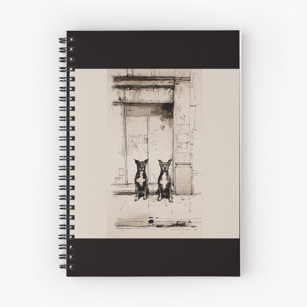 Item preview, City Pause: Dogs at the Corner Store #3 designed and sold by Helios Be. Lavsh.