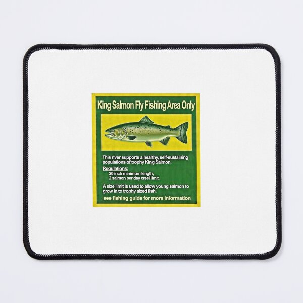 Item preview, King Salmon Fly Fishing Only designed and sold by unionpride.