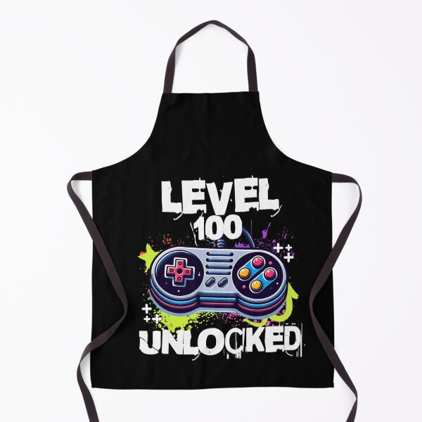 Item preview, Vibrant Level 100 Unlocked Gaming Milestone Graphic designed and sold by Evaevonechi.
