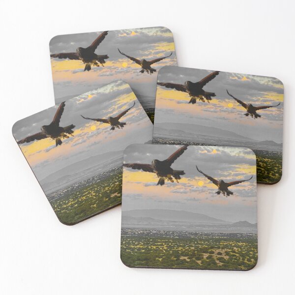Item preview, Serene Landscape with Birds designed and sold by oh-bi-me.