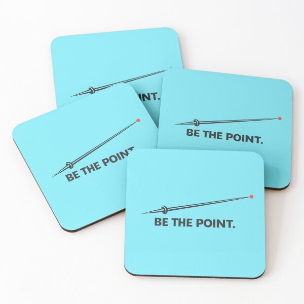 Item preview, Be The Point – Minimal Fencing Blade Line & Dot designed and sold by ChillCharmStudio.
