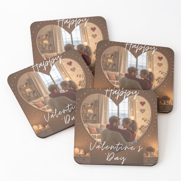 Item preview, Happy Valentine’s Day Romantic Couple Heart Design | Love & Cozy Home Decor Art designed and sold by A1MarketDesigne.