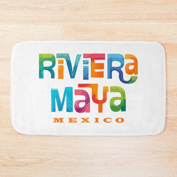 Item preview, Riviera Maya Mexico Retro Tropical Design designed and sold by Futurebeachbum.