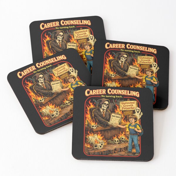 Item preview, Dark Humor Career Counseling  – Grim Satire designed and sold by SidTastic .