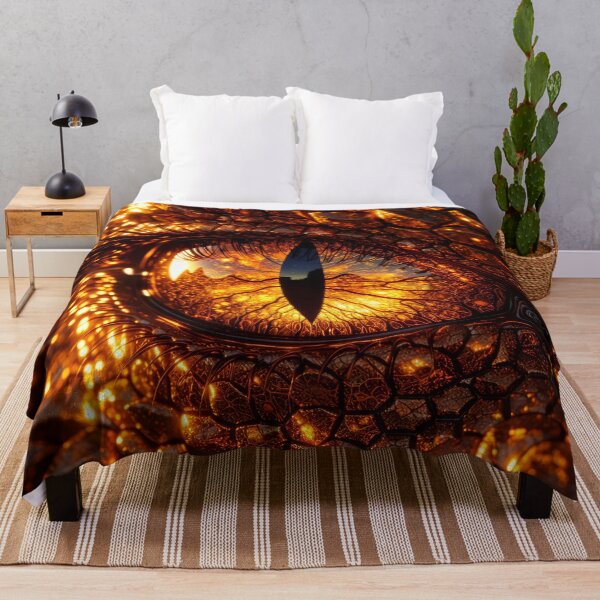 Item preview, Infernal Dragon Eye – Fiery Guardian of Ancient Power designed and sold by DrakariArt.