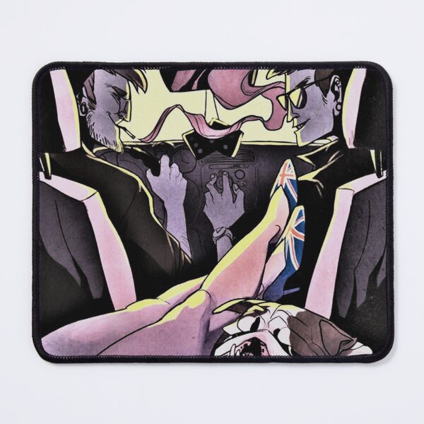Item preview, Cartoon Smoke Animal In Car Poster designed and sold by gradetinky.