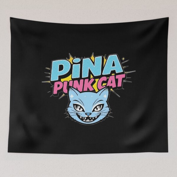 Item preview, Pina Punk Cat Logo designed and sold by JefferyNimmonn.