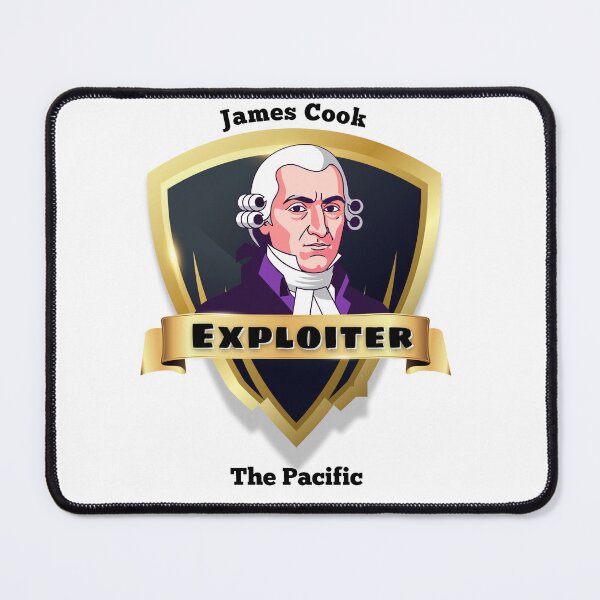 Item preview, James Cook - Exploiter The Pacific history meme designed and sold by THMKagutsuchi.
