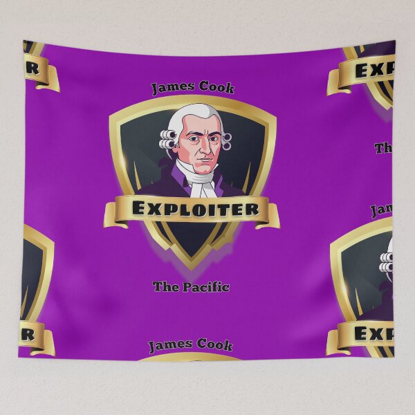 Item preview, James Cook - Exploiter The Pacific history meme designed and sold by THMKagutsuchi.