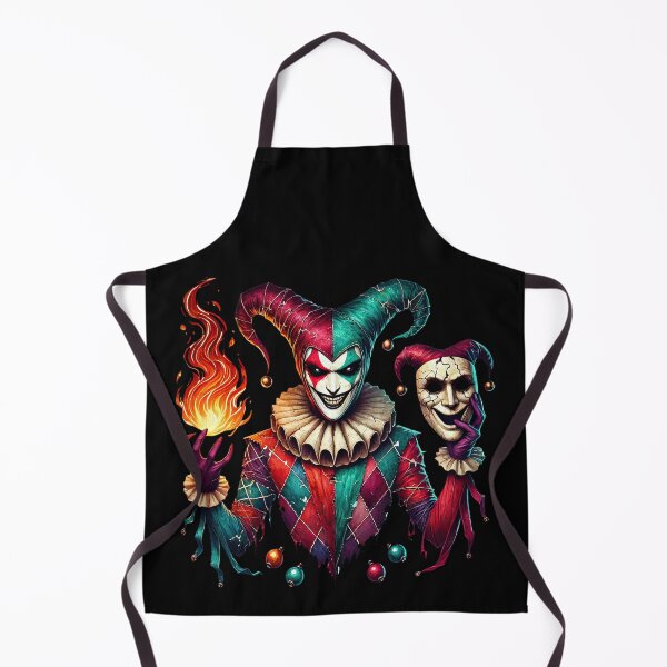 Item preview, The Harlequin of Cindered Lies designed and sold by TheInkRaven.