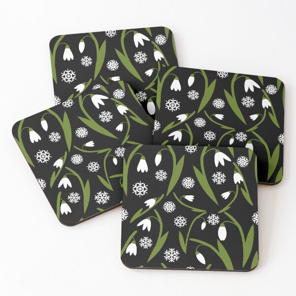 Item preview, Early Spring Snowdrops and Snowflakes designed and sold by Laanas.