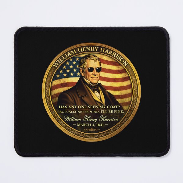 Item preview, Has Anyone seen My Coat William Henry Harrison designed and sold by gear-posters.