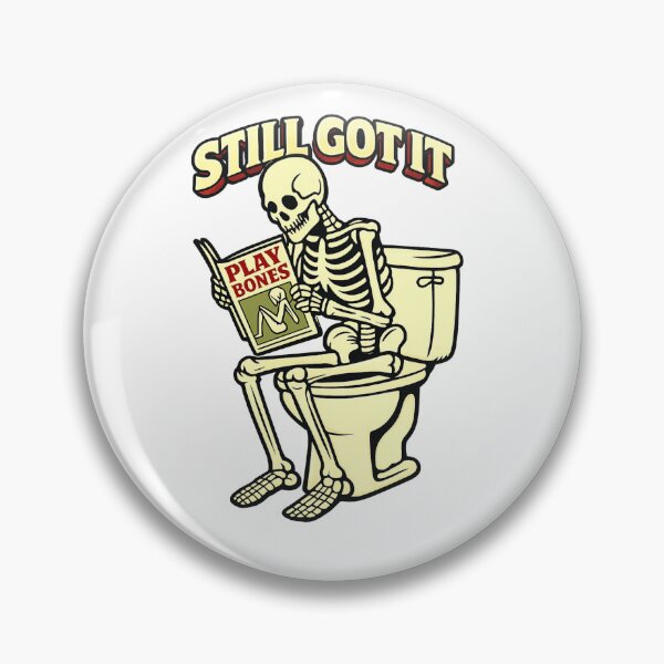 Item preview, Skeleton on the Throne designed and sold by DeadThingsShop.