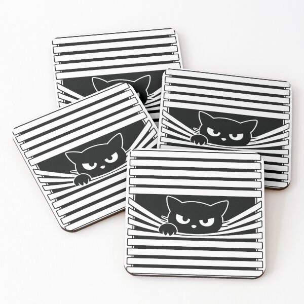 Item preview, Grumpy Cat Behind the Blinds designed and sold by turtlemaid.