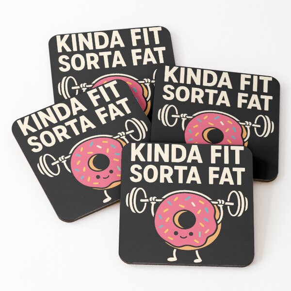 Item preview, Kinda Fit Sorta Fat - Funny Gym designed and sold by ZBIFBOUETLA.