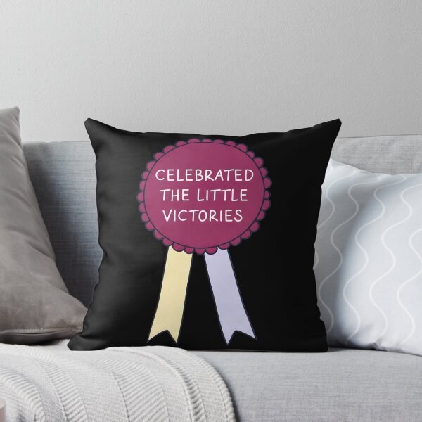 Item preview, Celebrated The Little Victories Mental Health Reward Ribbon designed and sold by DrawHandArt.