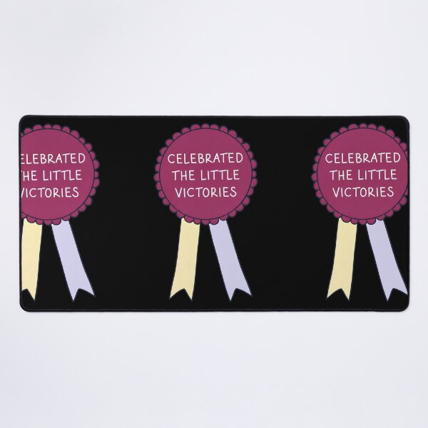Item preview, Celebrated The Little Victories Mental Health Reward Ribbon designed and sold by DrawHandArt.