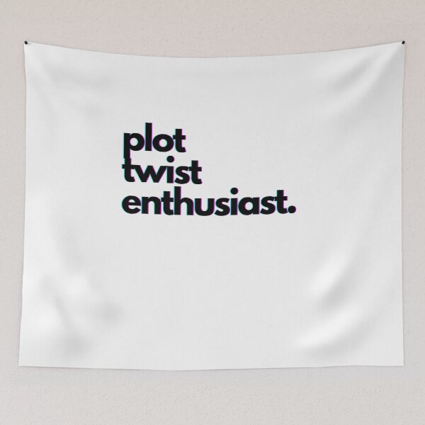 Item preview, Plot Twist Enthusiast Book Lover designed and sold by Madziastik.
