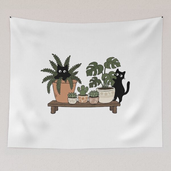 Item preview, Cats in the Leaves designed and sold by Gkinoki.