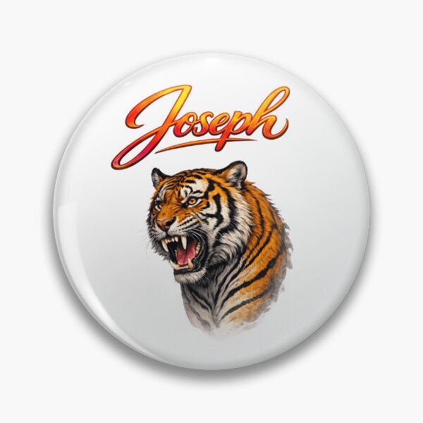 Item preview, Joseph Tiger Zodiac — Power and Courage of the Chinese Tiger designed and sold by AlexLineArt.