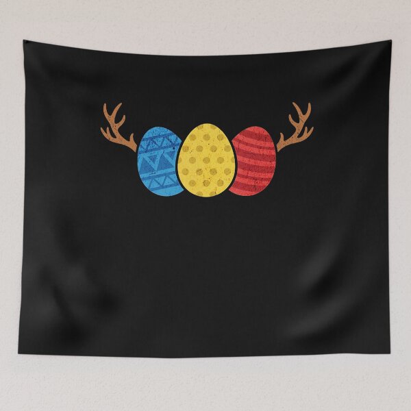 Item preview, Hunting Easter Eggs Deer Antlers Funny Egg Hunt Hunter designed and sold by clothesy7.