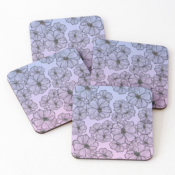 Item preview, Midnight Cosmos Blooms designed and sold by MarrySArtwork.