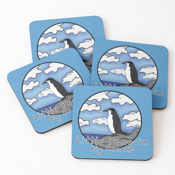 Item preview, LIttle Penguin, Big Dreams - Chinstrap Penguin - A Derpybird Design designed and sold by YOjosie.