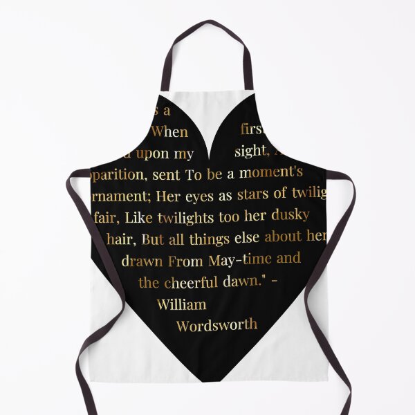 Item preview, William Wordsworth Quote in Heart designed and sold by TheIconSmith.