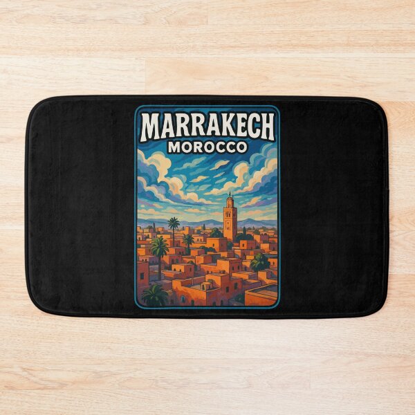 Item preview, Marrakech Morocco Travel designed and sold by TomFrontierArt.