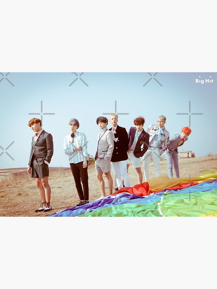 Bts Young Forever Group Photo Greeting Card By Armyxariana Redbubble