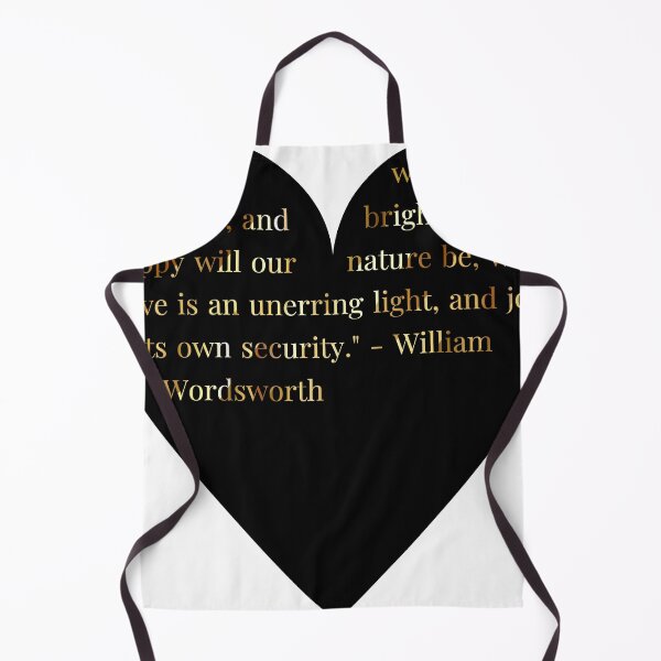 Item preview, William Wordsworth Quote in Heart designed and sold by TheIconSmith.