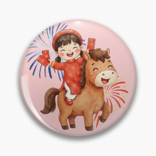 Item preview, Cute girl in Lunar New Year designed and sold by RosalinesEyes.