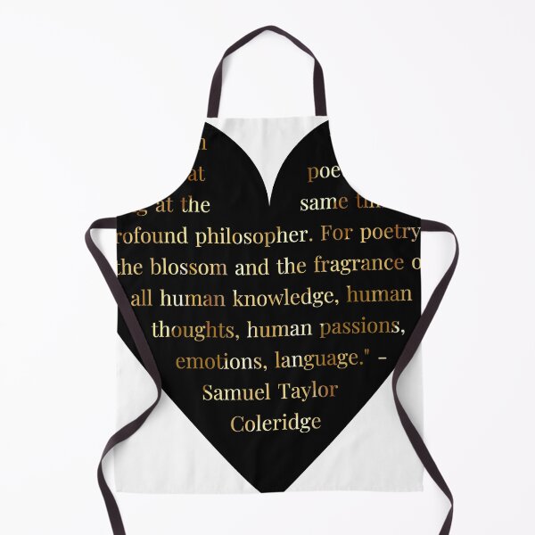 Item preview, Samuel Taylor Coleridge Quote in Heart designed and sold by TheIconSmith.