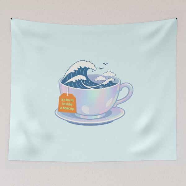 Item preview, A storm inside a teacup - Opalite designed and sold by wonderxwander.