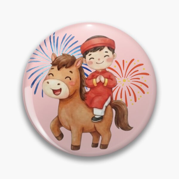 Item preview, Cute boy in Lunar New Year designed and sold by RosalinesEyes.