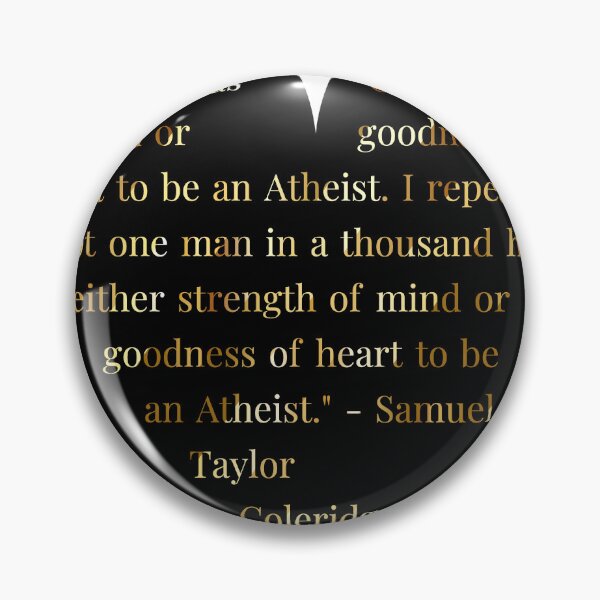 Item preview, Samuel Taylor Coleridge Quote in Heart designed and sold by TheIconSmith.