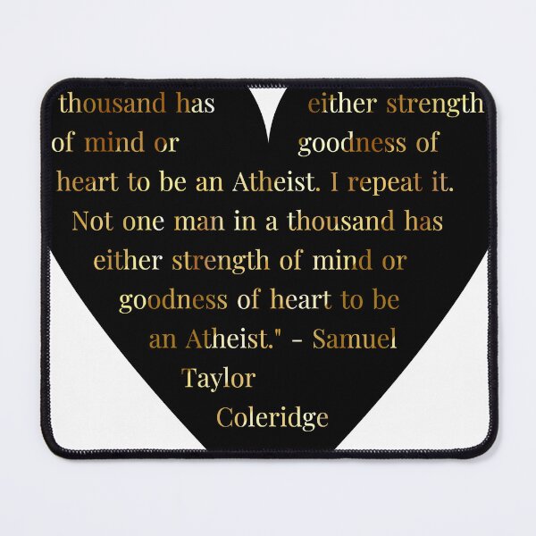 Item preview, Samuel Taylor Coleridge Quote in Heart designed and sold by TheIconSmith.