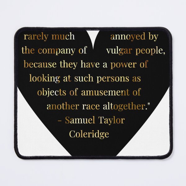 Item preview, Samuel Taylor Coleridge Quote in Heart designed and sold by TheIconSmith.