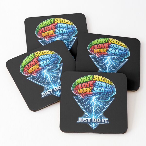 Item preview, Just Do It – Electric Mind Motivation Design designed and sold by hdraHdra.