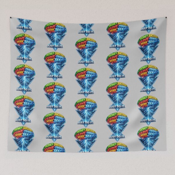 Item preview, Just Do It – Electric Mind Motivation Design designed and sold by hdraHdra.