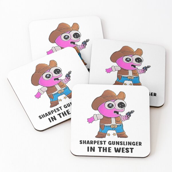 Item preview, Cowboy Gunslinger Smiling Friends Pim designed and sold by Mado Shop.