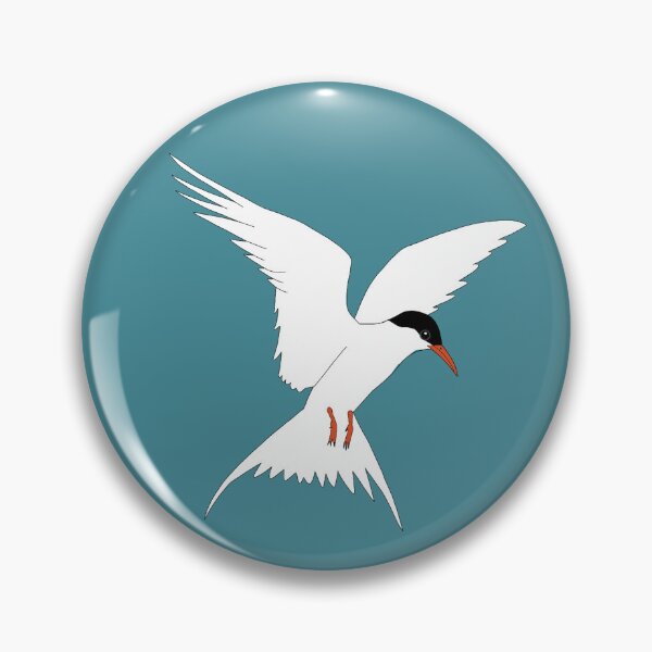 Item preview, Arctic Terns in flight - A Derpybird Design designed and sold by YOjosie.