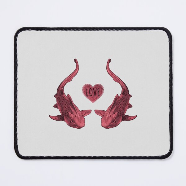 Item preview, Shark Valentine - Zebra Shark Love (Pink) designed and sold by AquarellChill.